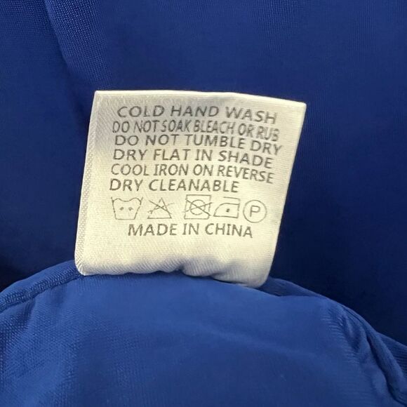 Mossman Cobalt Blue Sense Of Mystery Night Out Dress Long Sleeve Mini Size 10 - Picture 15 of 16